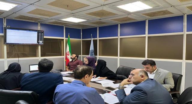 The seventh virtual meeting between the National Expo 2025 headquarters of the I.R. of Iran and the Japanese contractor