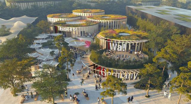 A wide range of pavilions await Expo 2025 visitors